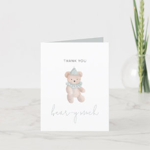 Teddy Bear Merci Beare Beaucoup de carte