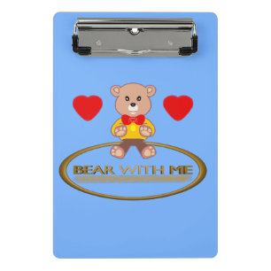 Teddy Bear  Mini Clipboard