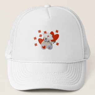 Teddy Bear Nurse Love Tshirts and Gifts Trucker Hat