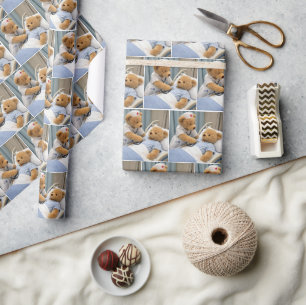 Teddy Bear Nurse with a Stethoscope Wrapping Paper