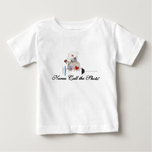 Teddy Bear Nurses Call the Shots T-shirts and Gift