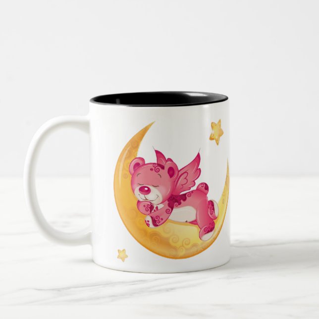 Teddy Bear On The Moon Mug (Left)