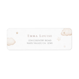 Teddy Bear Over The Moon Neutral Baby Shower 