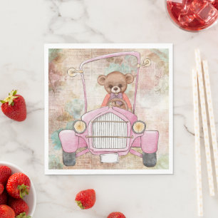 Teddy Bear Paper Napkin