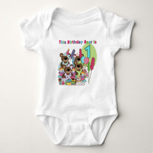 Teddy Bear Party 1st Birthday tshirts and Gifts
