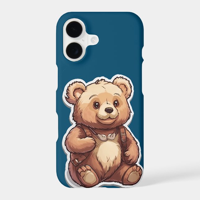 Teddy Bear phone case (Back)