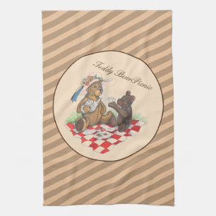 Teddy Bear Picnic Kitchen Towel