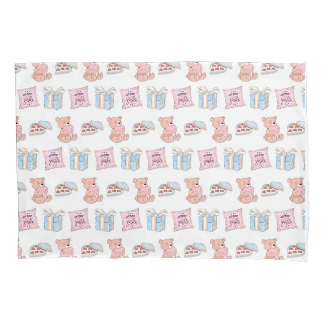 Teddy bear pillowcase (Front)
