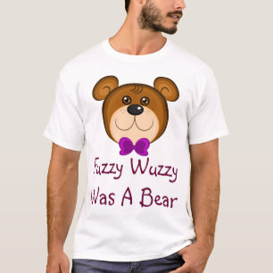 Teddy Bear Purple Bow Tie Shirt