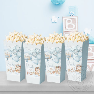 Teddy Bear Ready to Pop Popcorn Favor Box
