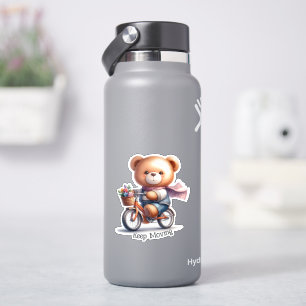 Teddy Bear riding a Bicycle