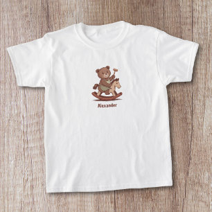 Teddy Bear riding a Rocking Horse T-Shirt