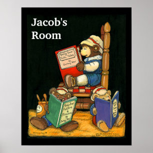 Teddy Bear Room Poster