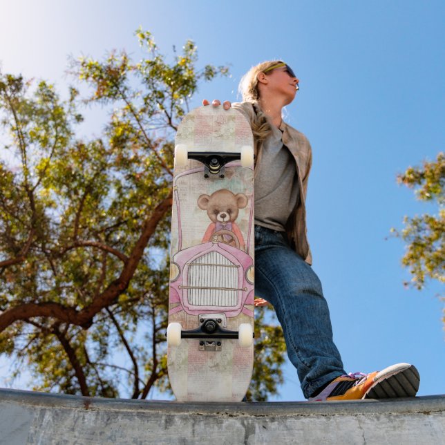 Teddy Bear Skateboard (Outdoor 1)