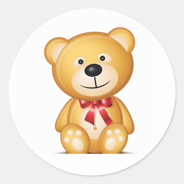 Teddy Bear Stickers (Front)