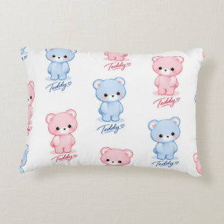 Teddy Bear Sweet Childhood Accent Pillow