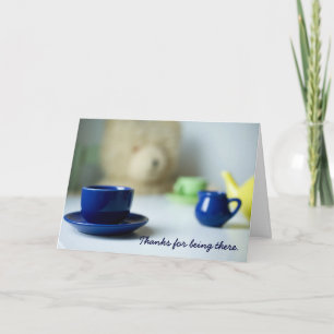 Teddy Bear Tea Heure des mères Carte de jour