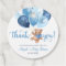 Teddy Bear Thank You Baby Shower Favours Gift Tags