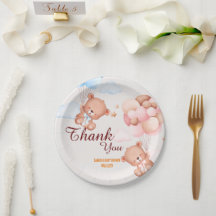 Teddy Bear Thank You Baby Shower