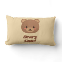 Teddy Bear Throw Pillow 