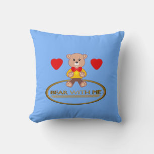 Teddy Bear  Throw Pillow