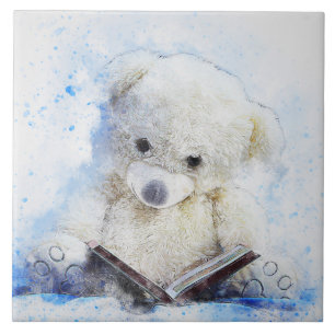 teddy bear tile