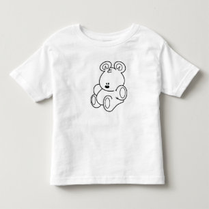 Teddy bear toddler t-shirt