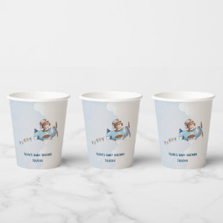 Teddy Bear, We can bearly wait paper cups