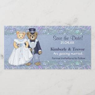 Teddy Bear Wedding Save The Date