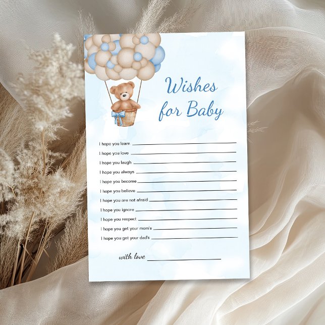 Teddy Bear Wishes for baby (Creator Uploaded)