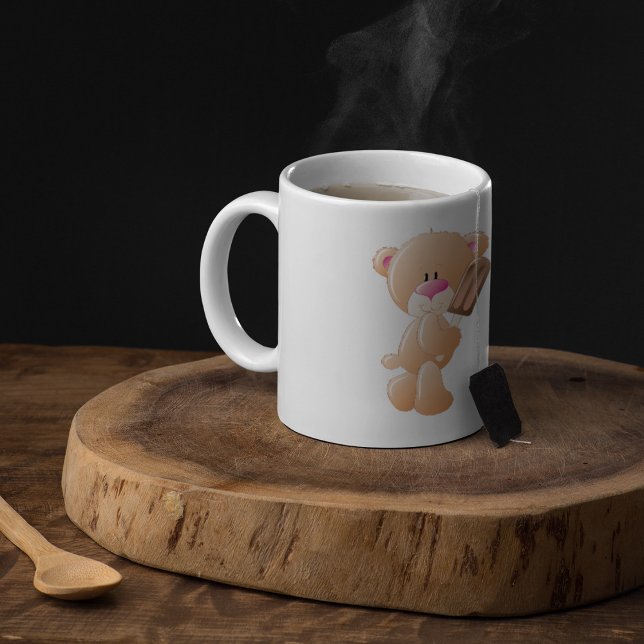 Teddy Bear With An Ice Block Coffee Mug (Creator Uploaded)