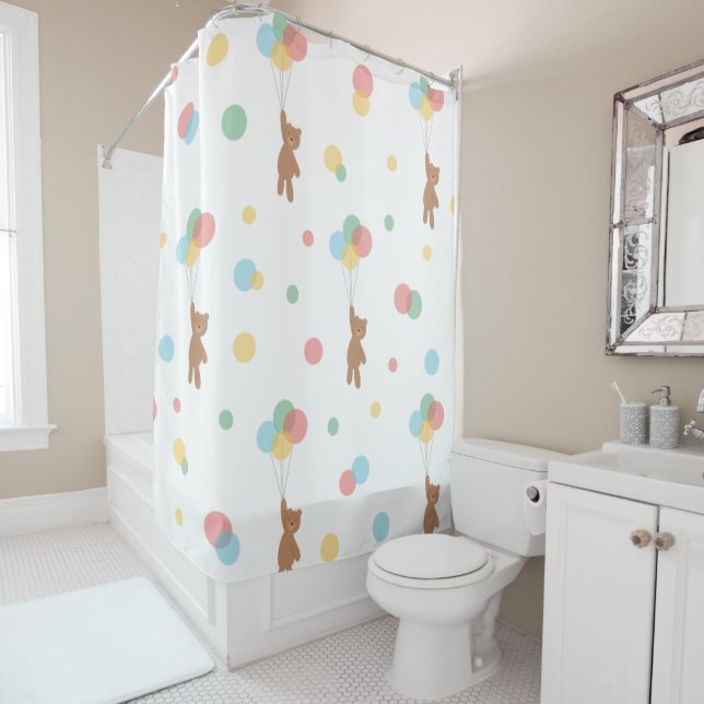 Teddy Bear with Balloons  (In Situ)