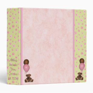 Teddy Bears Balloons Scrapbook Photo Album Binder