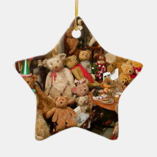 Teddy Bears Collectors Paradise Ceramic Ornament