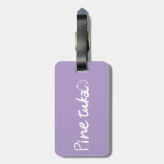 Teddy Bears in Lavender Field – Soft Pastel Painti Luggage Tag