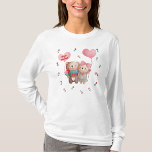 Teddy Bears in Love Valentine's T-Shirt
