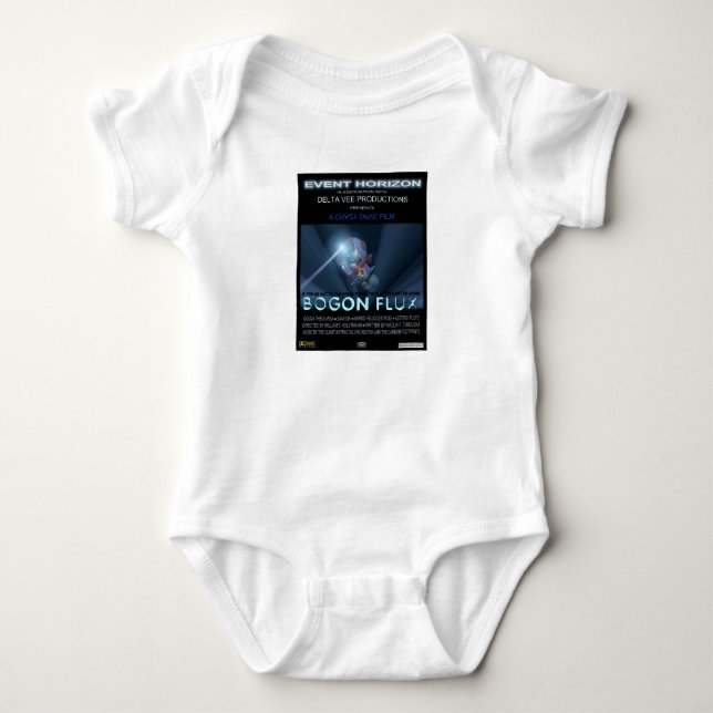 Teddy Bears In Space Baby Bodysuit (Front)