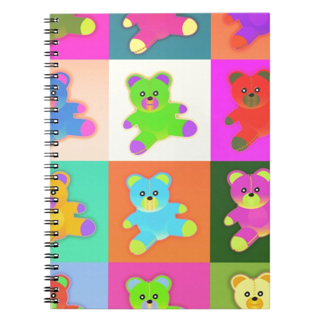teddy bears notebook (Front)