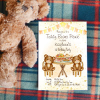 Teddy bears picnic birthday party