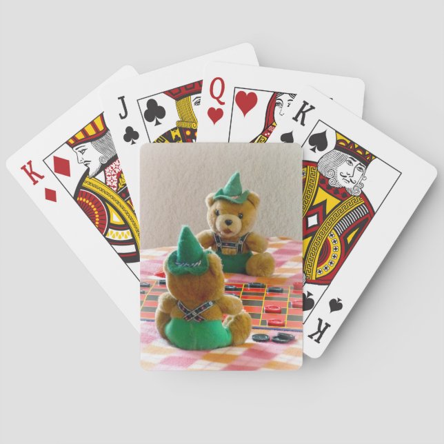 Teddy Bears Playing Cards (Back)