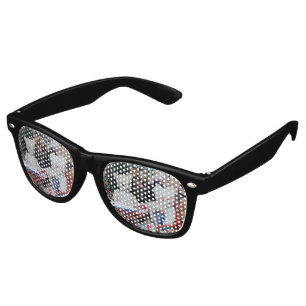 Teddy Bears Reading Lessons Retro Sunglasses