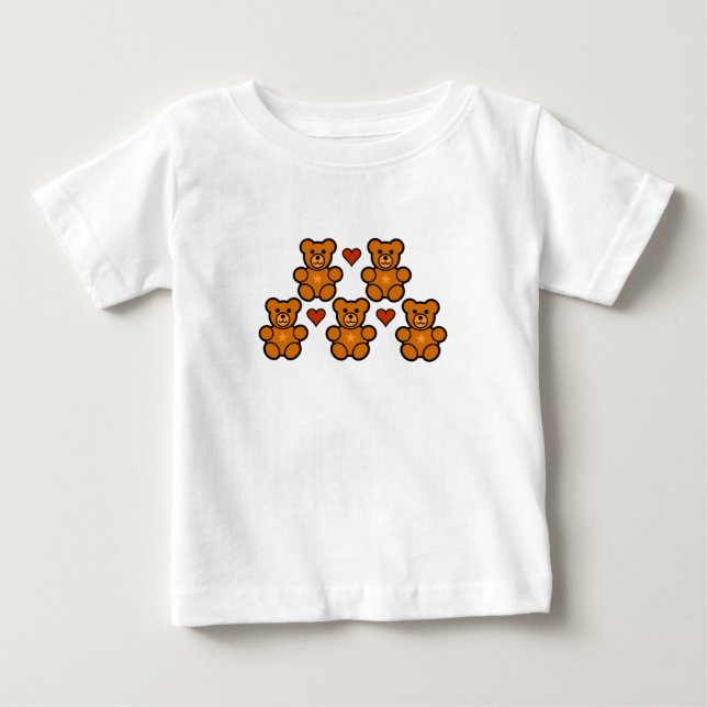 Teddy Bears shirt - choose style & colour (Front)