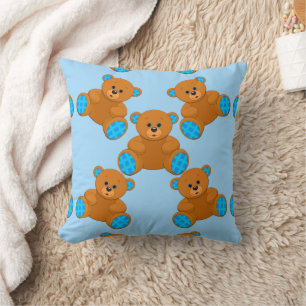 Teddy Bears Throw Pillow