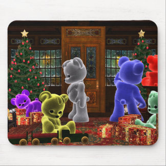 Teddy Bearz Christmas Mousepad