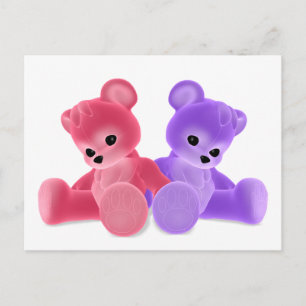 Teddy Bearz Postcard