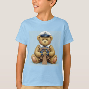 Teddy Captain with Helm by Natasha Us T-Shirt