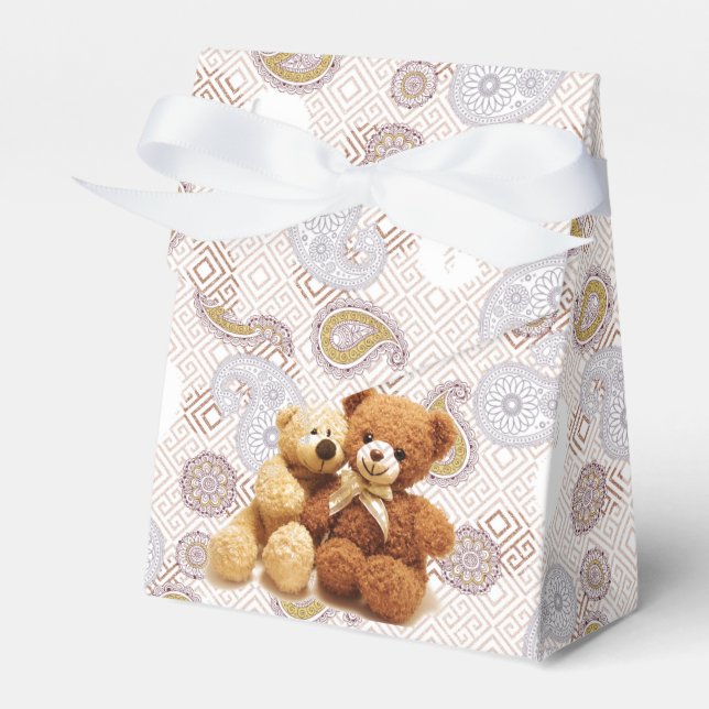 Teddy Favor Box (Front Side)