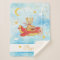 *~* Teddy Flying Air Plane Stars Moon Clouds