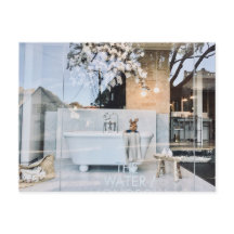 Teddy in Bath Postcard