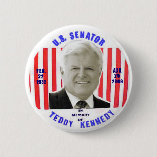 Teddy Kennedy Memorial Button